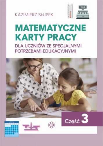 Matematyczne karty pracy cz. 3 - Kazimierz Słupek