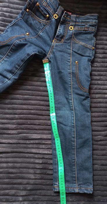 Джинси на дівчинку, теплі, б/у