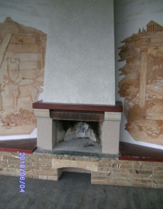 Каміни печі барбекю
