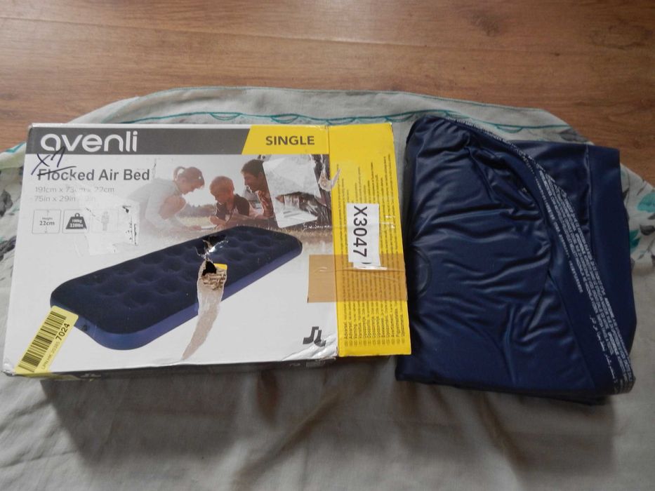 Wyprzedaż-.Avenli Materac jednoosobowy 191 x 73 x 22 cm