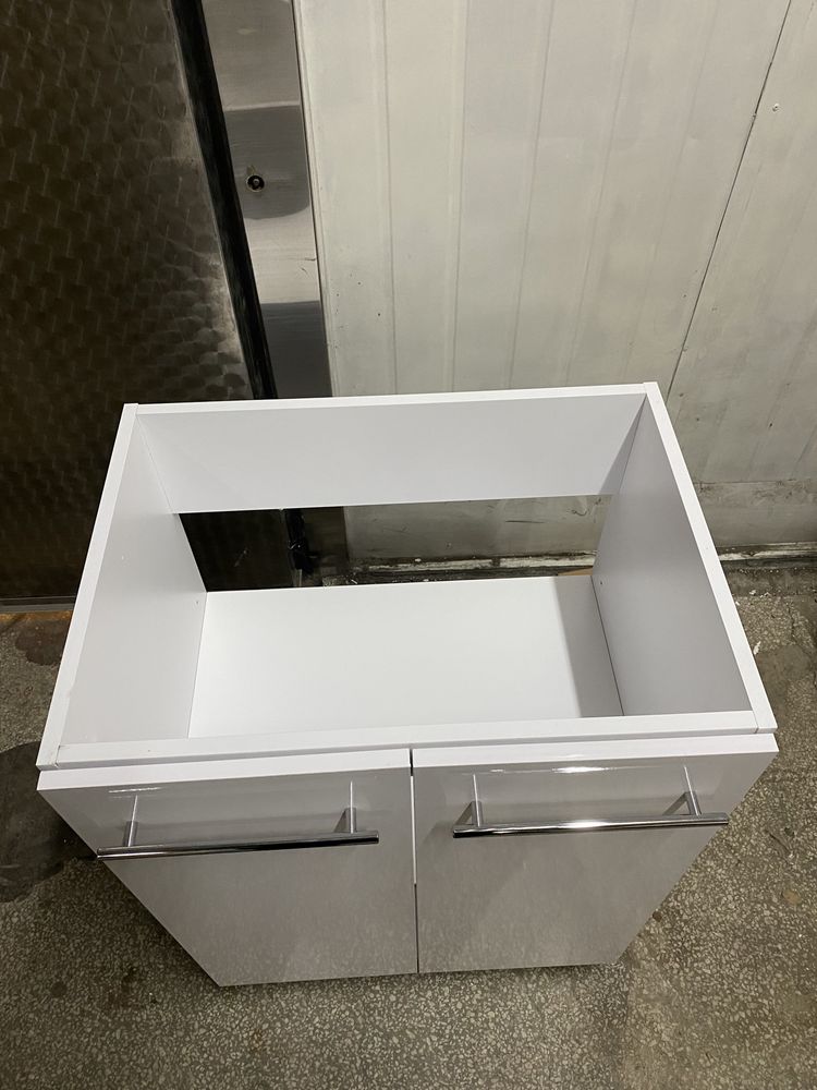 Szafka łazienkowa pod umywalkę 60x45cm NOWA BIAŁY POŁYSK POLECAM