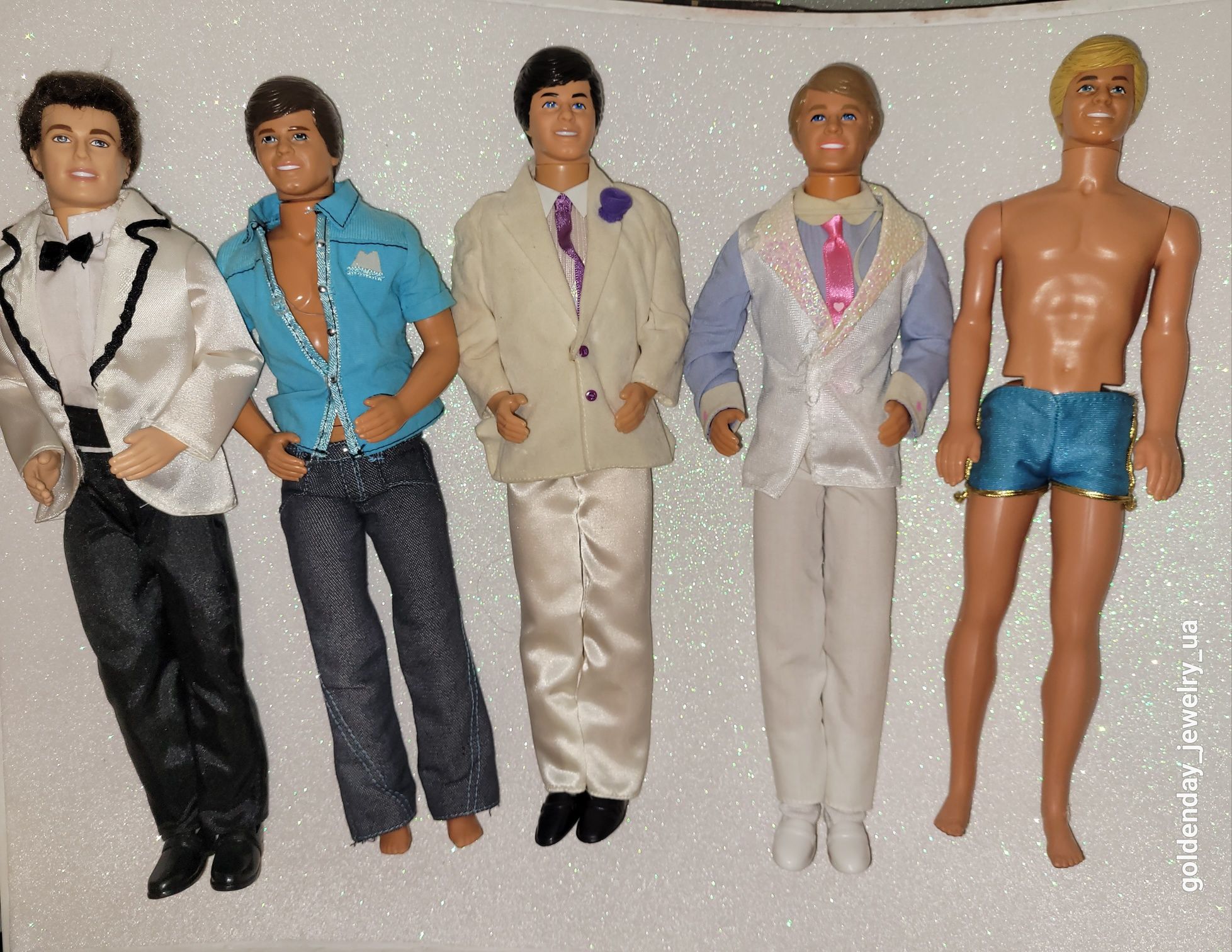 Кен винтаж Mattel оригинал разные 8