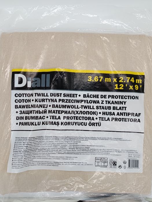 Zestaw do malowania - wałki, płachta malarska, kuweta