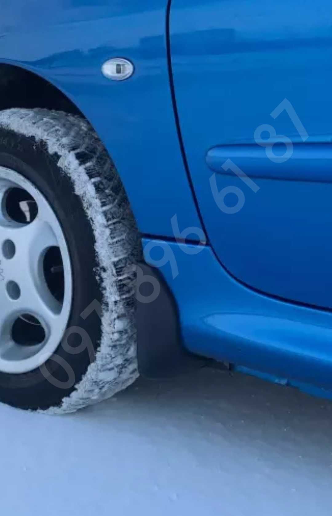 Бризговики на Peugeot 206 1998-2012 пежо болотніки підкрилки