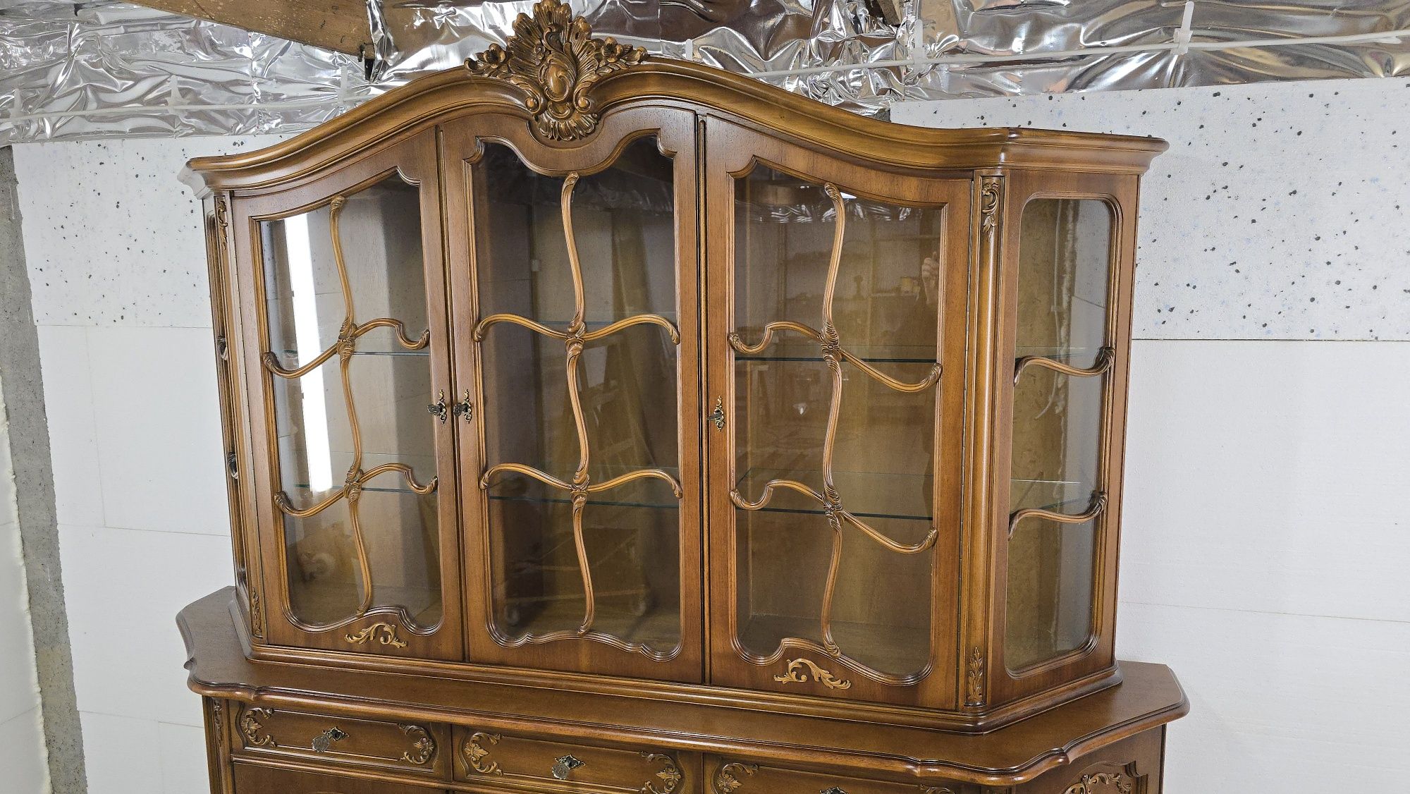 Witryna stylowa Chippendale Warrings