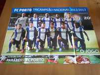 Poster Futebol Clube do Porto - Tricampeão Nacional 2012/2013