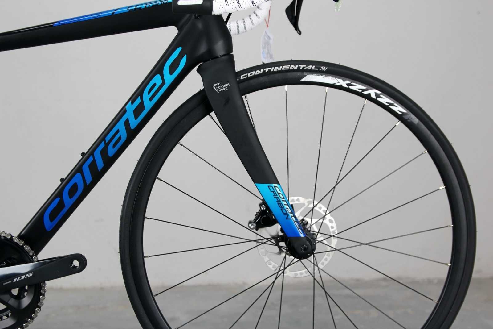 Rower szosowy CORRATEC CCT TEAM Race Disc Carbon Shimano 105 NOWY