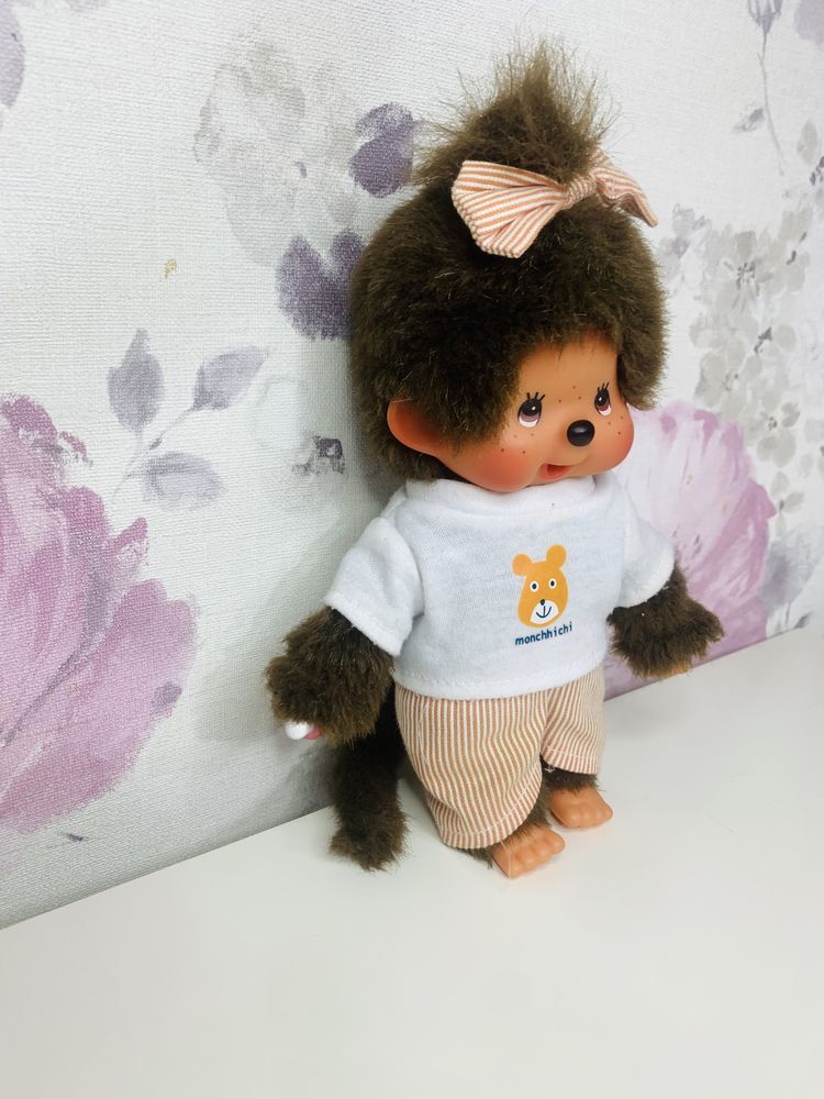 Puszowa małpka Monchhichi vintage zabawka