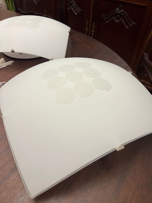 Candeeiros de tecto de vidro Novos