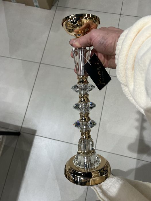 Подсвечник хрустальный