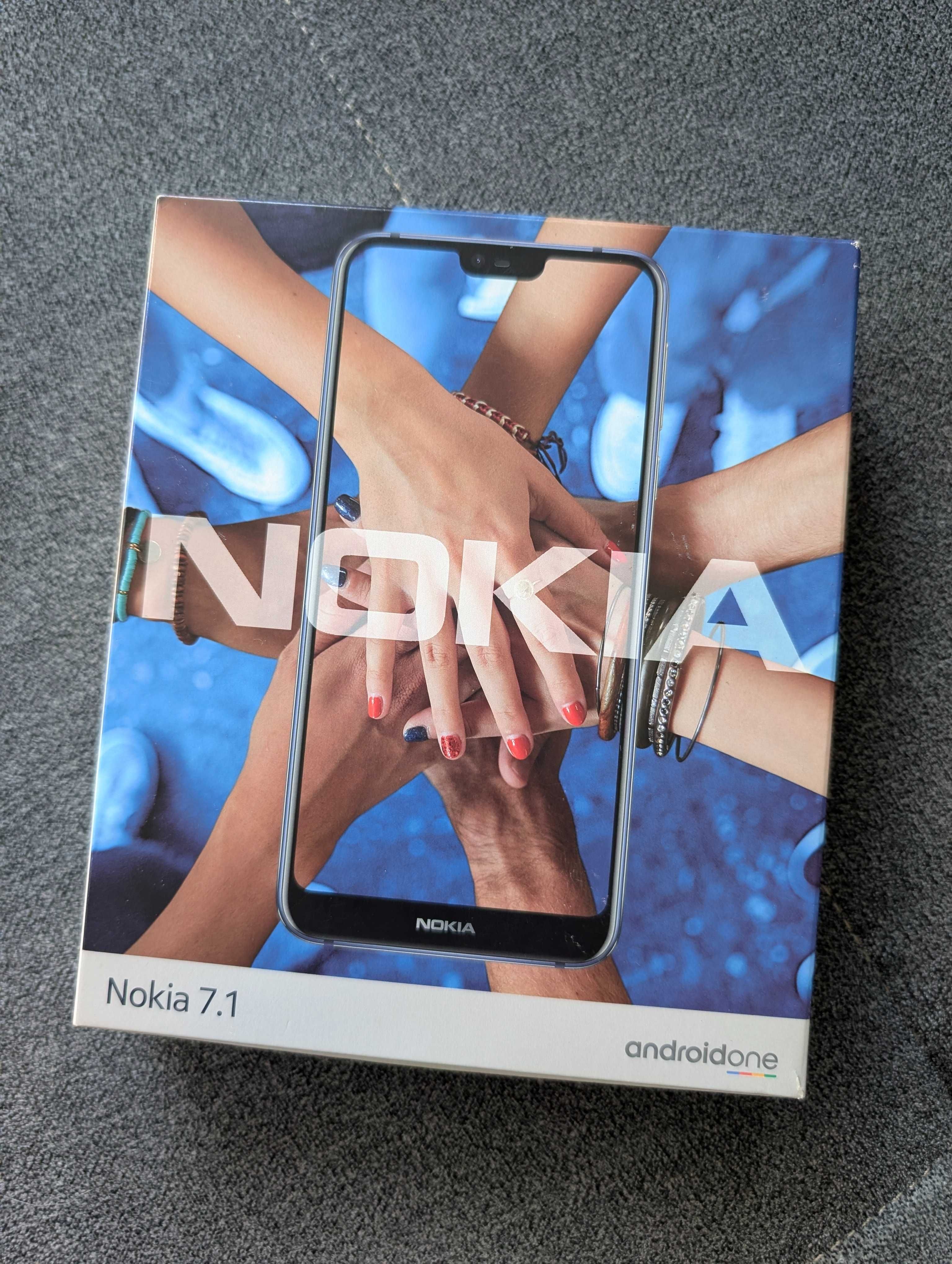 Nokia 7.1 - działa bdb, ekran bez rys, plecy pęknięte