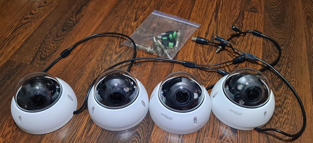 Камера видеонаблюдения 4шт. Dahua HDCVI Camera DC-HAC-HDBW1200RP-VF-27