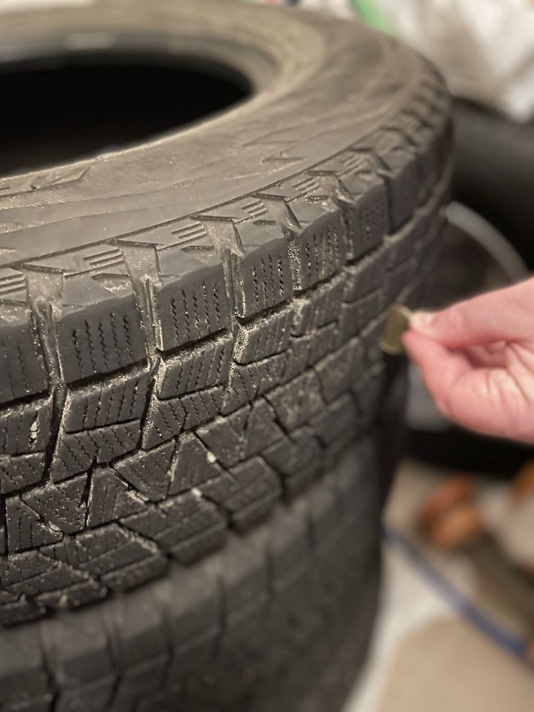 Зимові колеса bridgestone blizzak 215/70/r16