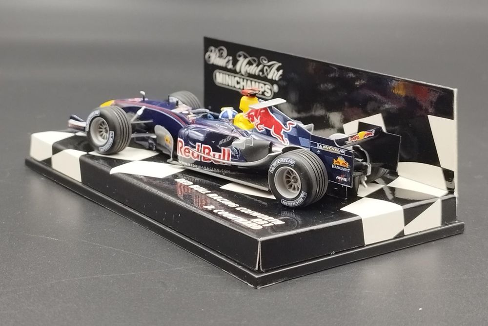 1:43 F1 Red Bull Racing Coswort RB1 D Coulthard 2005 Minichamps