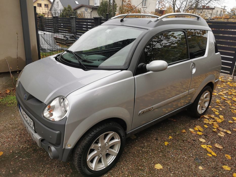 Microcar Aixam Crossline GTR 2007r L7e 15KW 21KM B1, 4 os Transport