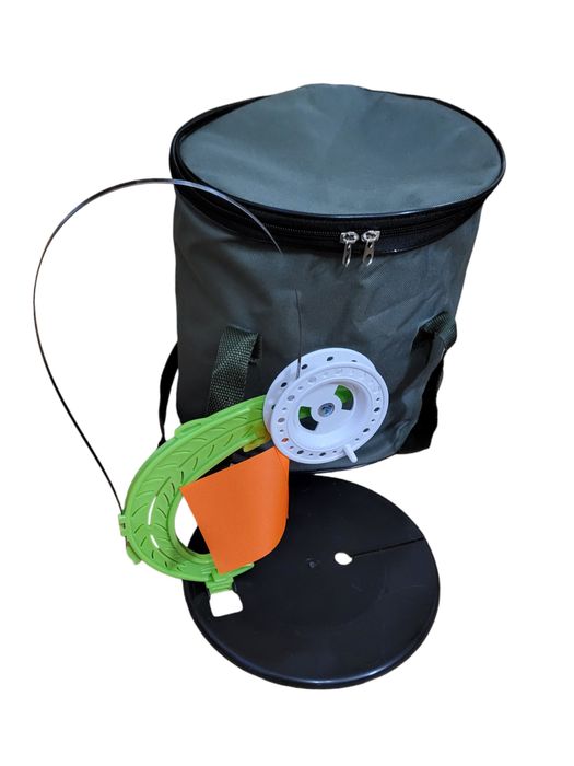 Набір жерлиця Щука з 10 та 15шт неоснащена та оснащена з сумкой