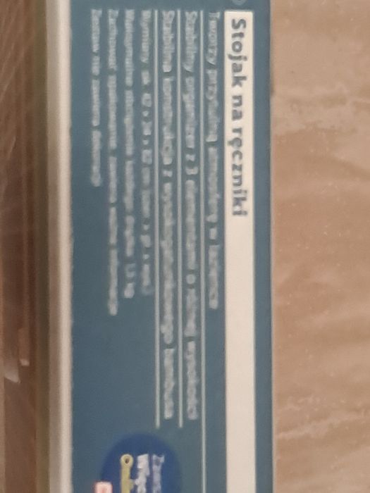 Bambusowy stojak wieszak na ręczniki