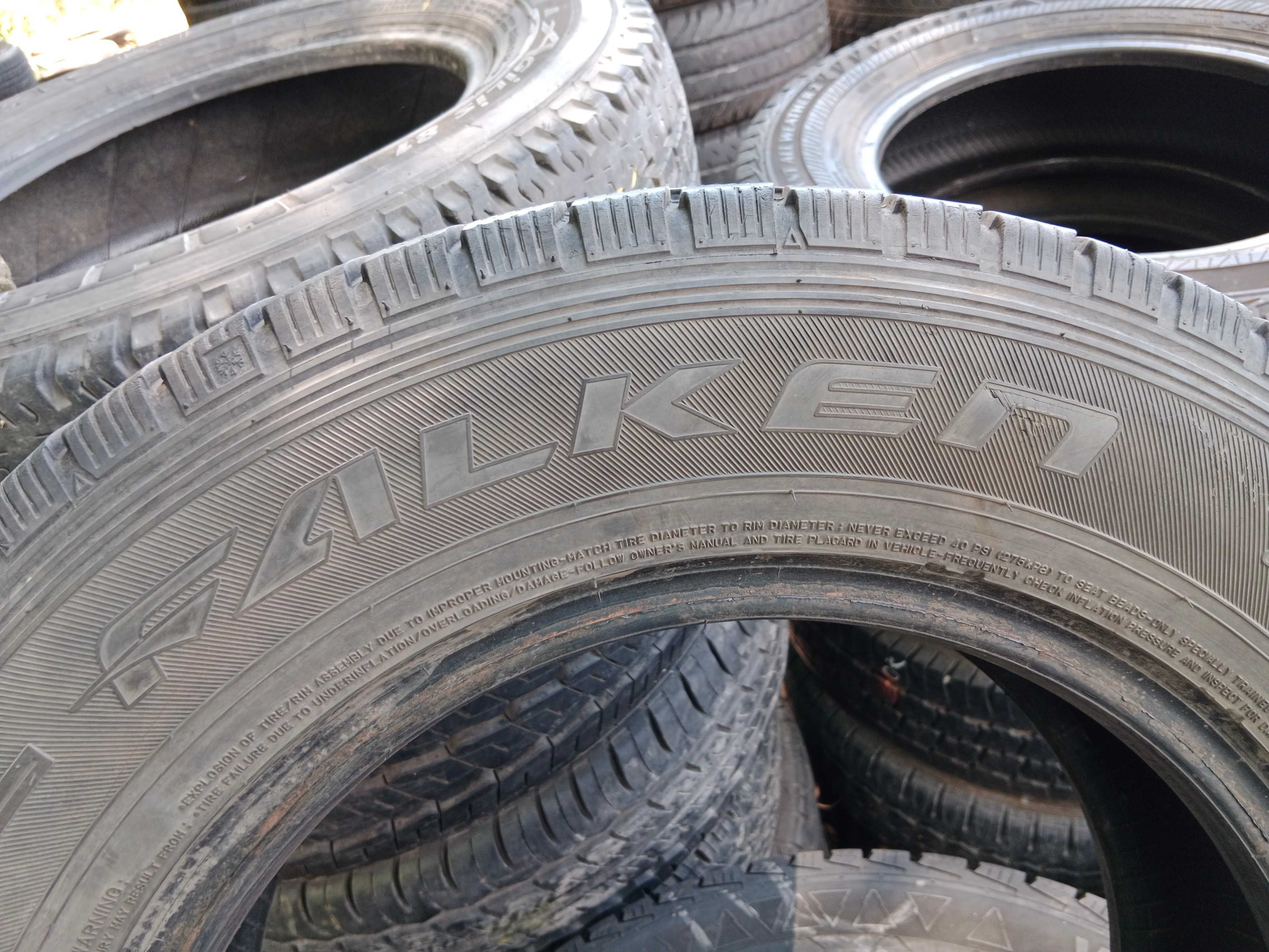 Opona używana zimowa 195/70R15C Falken Eurowinter Van01 1szt.
