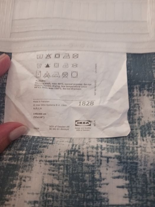 Cortinados Ikea como novos