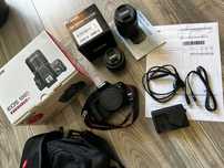 Aparat Canon EOS 100D KIT Body plus 2 obiektywy Stan Idealny