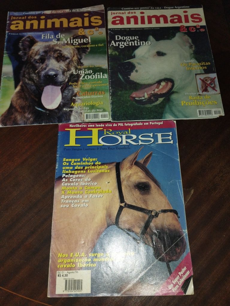 Jornal dos animais e Royal horse