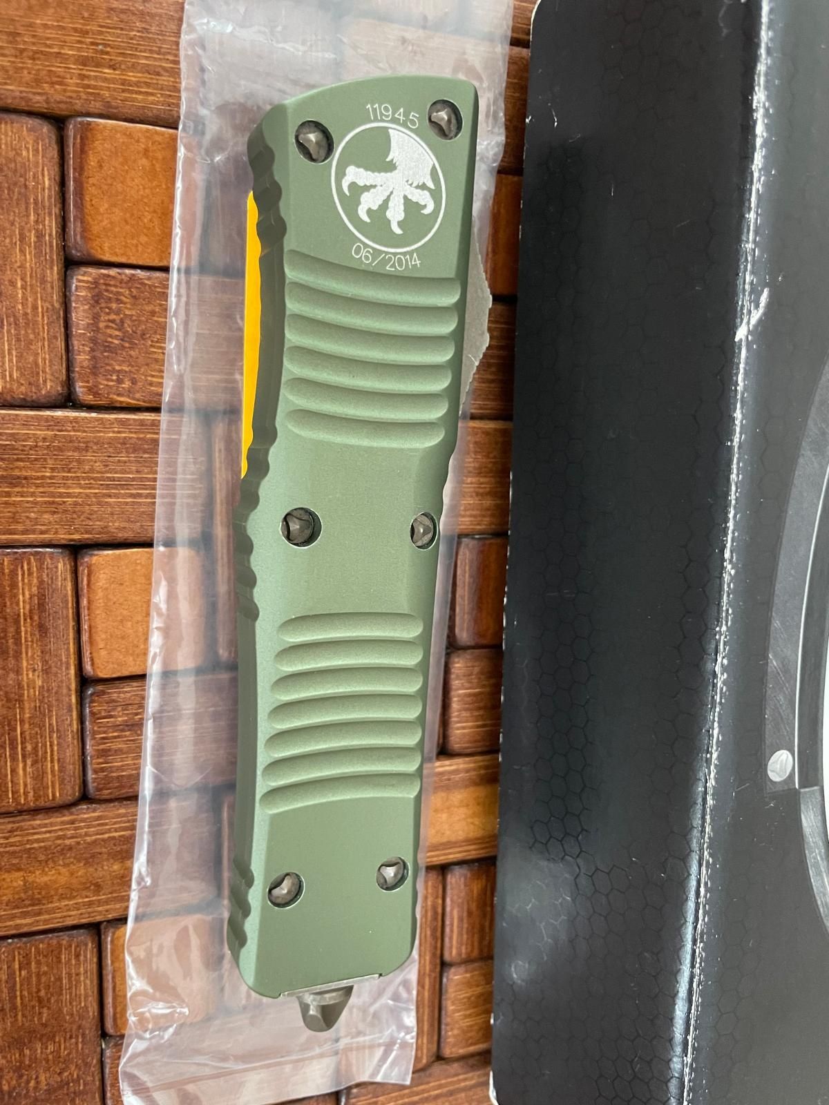 Nóż OTF Microtech Combat Troodon Green