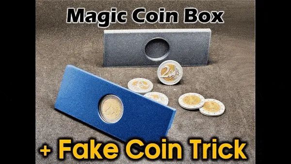 Caixa Mágica de Moedas + Truque da Moeda Falsa