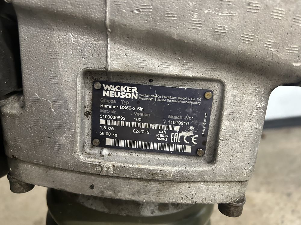 Skoczek stopa wibracyjna Wacker BS 50-2 (53)