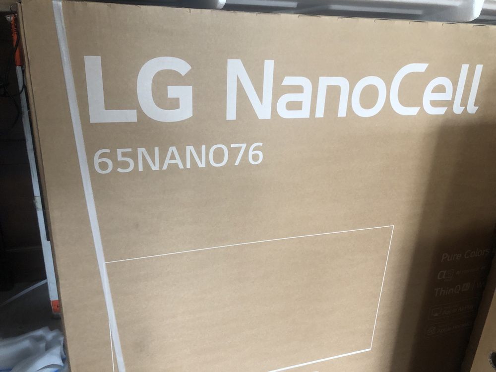 Телевізор LG 65NanoCell76 Новий Гарантія 1 Рік