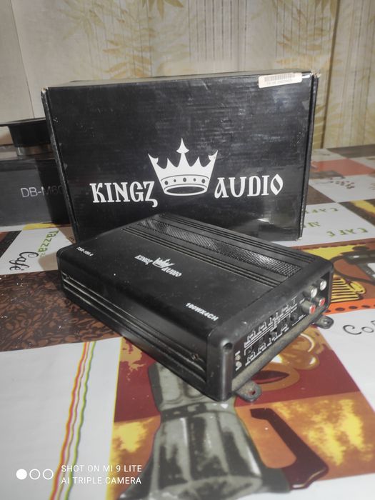 Усилитель Kingz Audio TSR-100.4 4х канальный с активным кроссовером