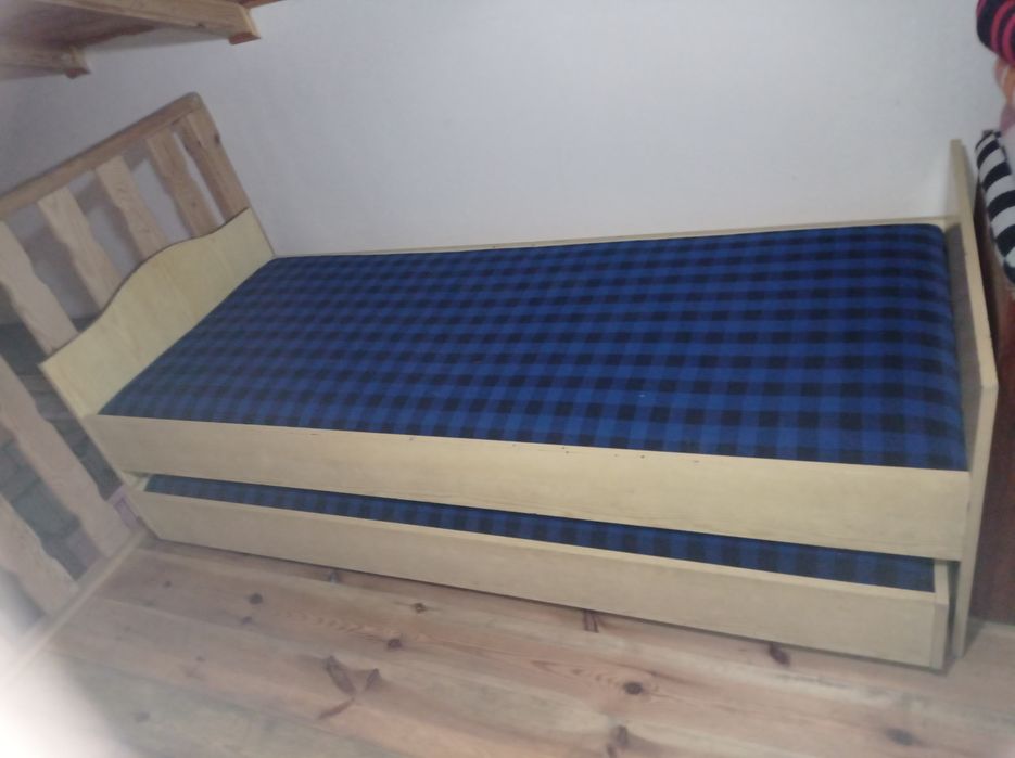 Łóżko rozkładane podwójne