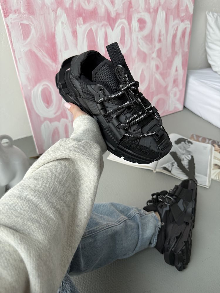 Кросівки Dolce & Gabbana Space Black Premium