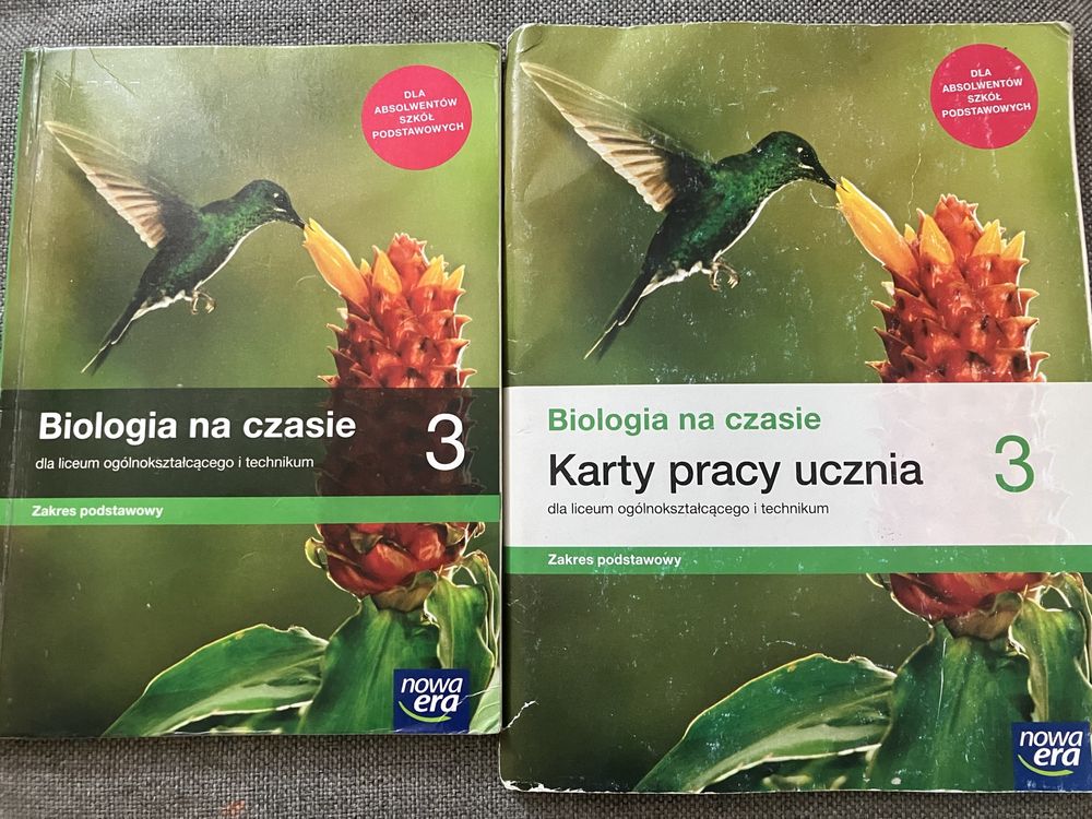 podrecznik biologia 3 i karty pracy