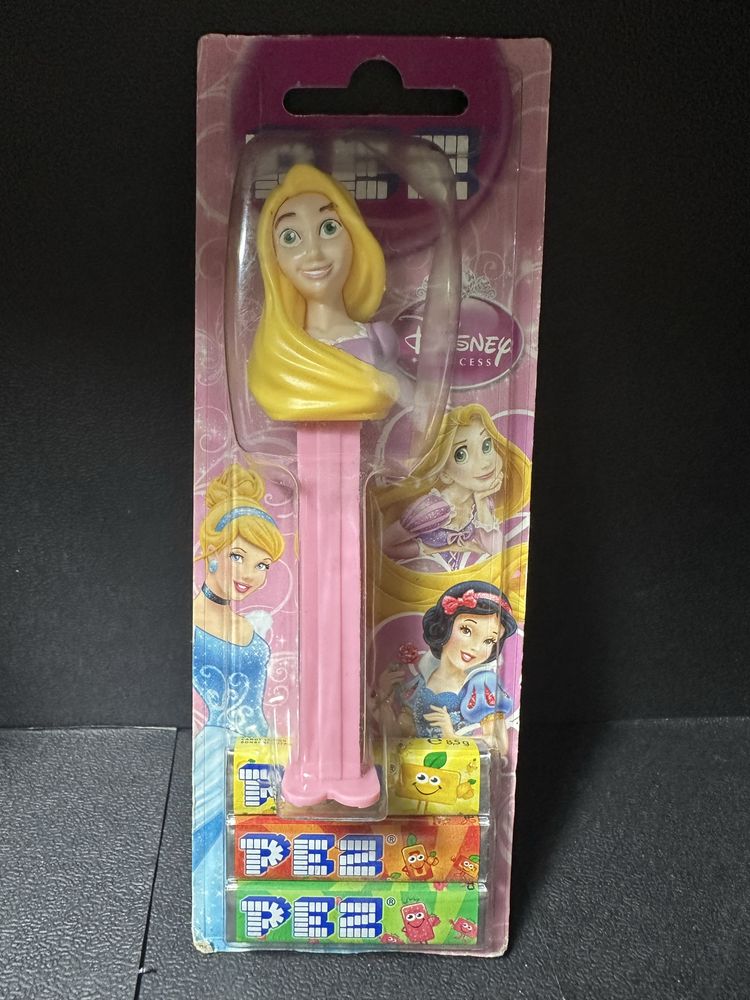 PEZ Dispensador - Rapunzel - Princesas Disney - Novo Selado - 2015