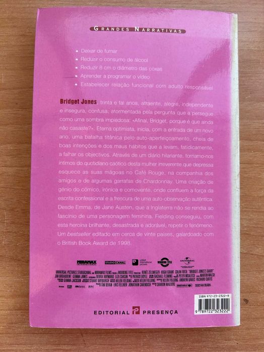Livro O Diário de Bridget Jones