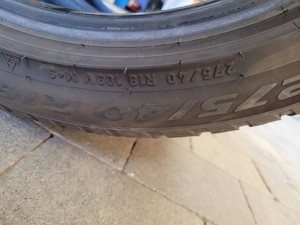 2x 275/40R18 Pirelli sottozero 3