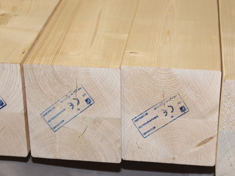 Drewno klejone DUO 140x140, na altanę, pergolę i wiatę. Mikołów.