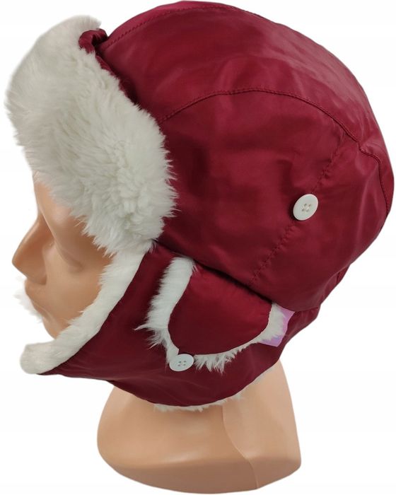 Kari traa zimowa czapka uszatka z futerkiem zapinana