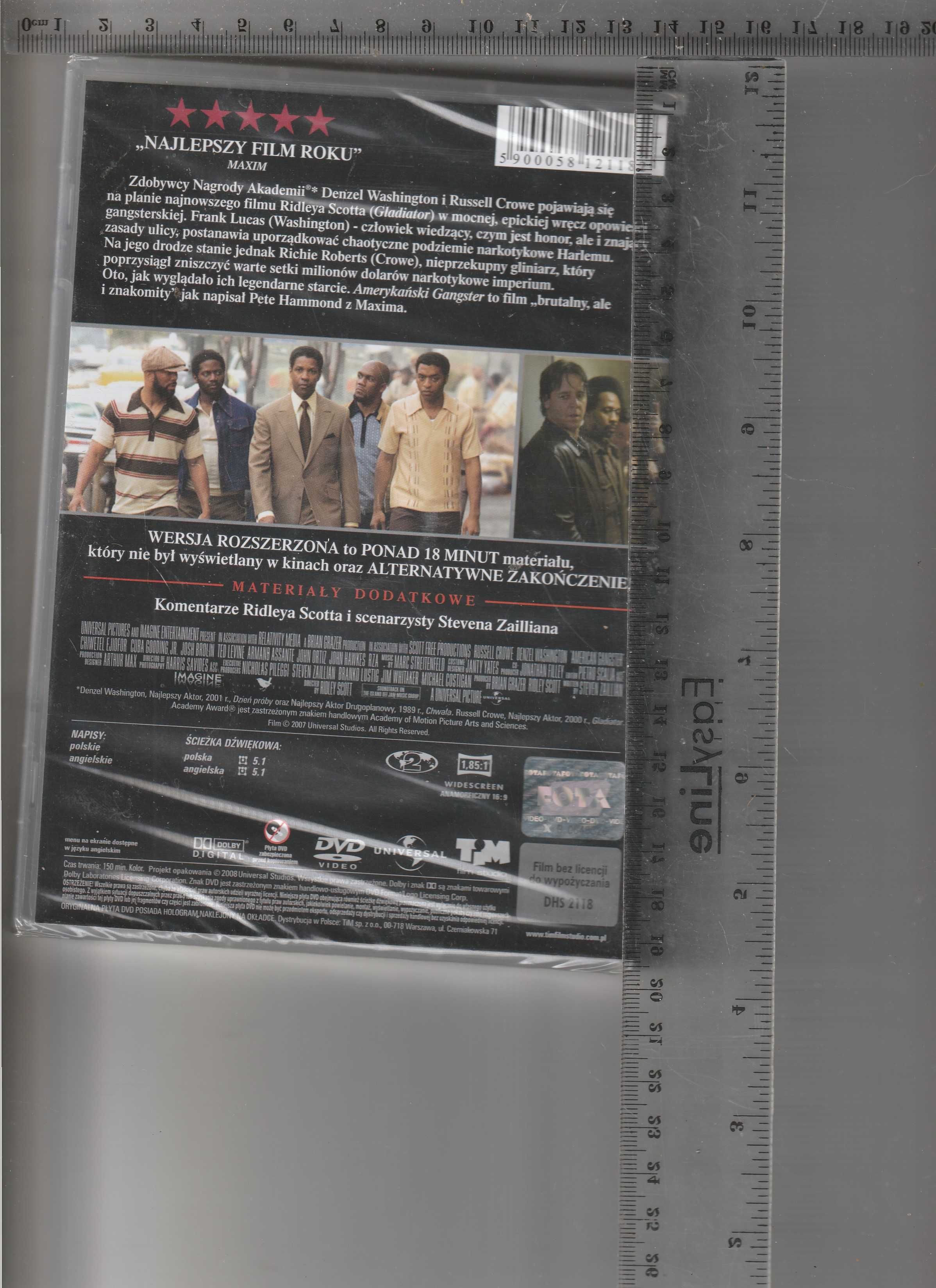 American Gangster Denzel Washington DVD
