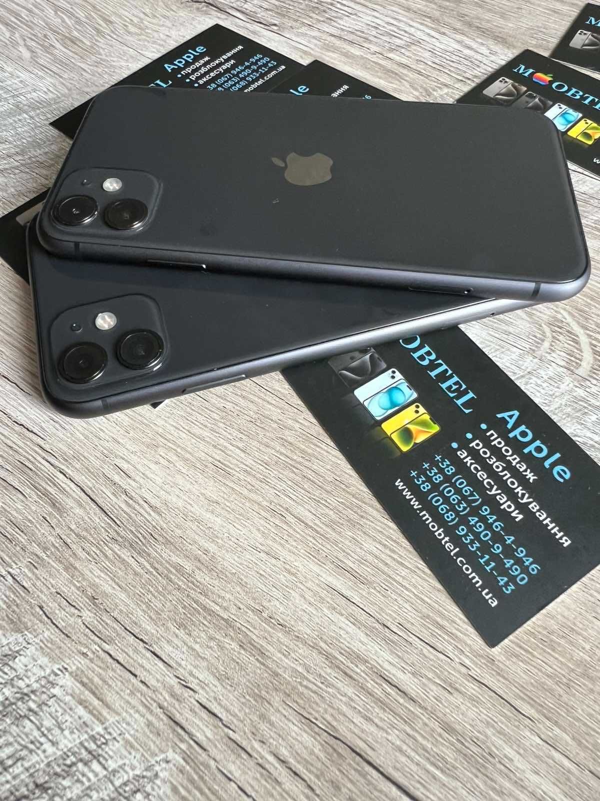 iphone 11 64 GB  neverlock айфон неверлок акб 83%-100% супер стан