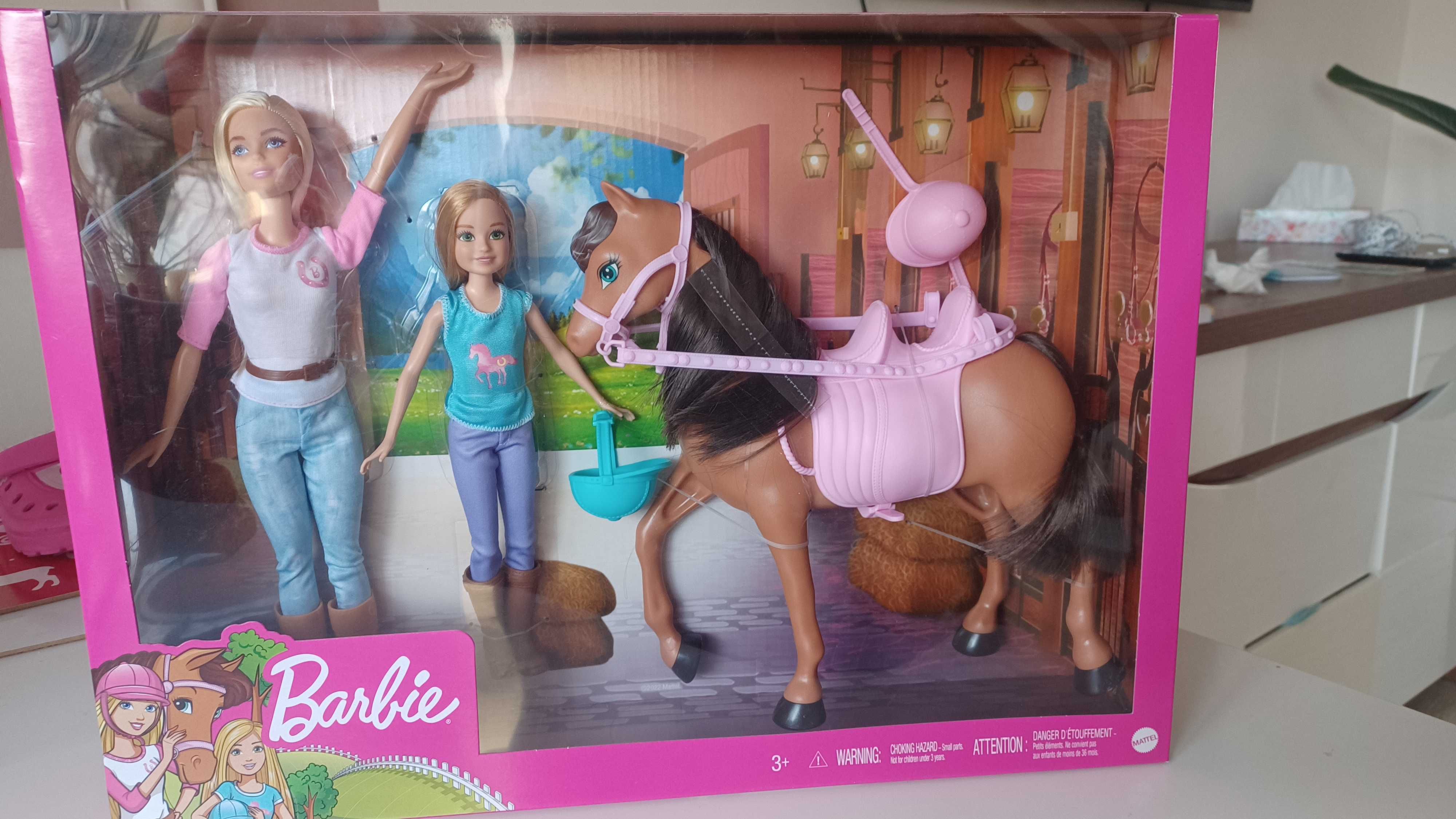 Zestaw Barbie do jazdy konnej