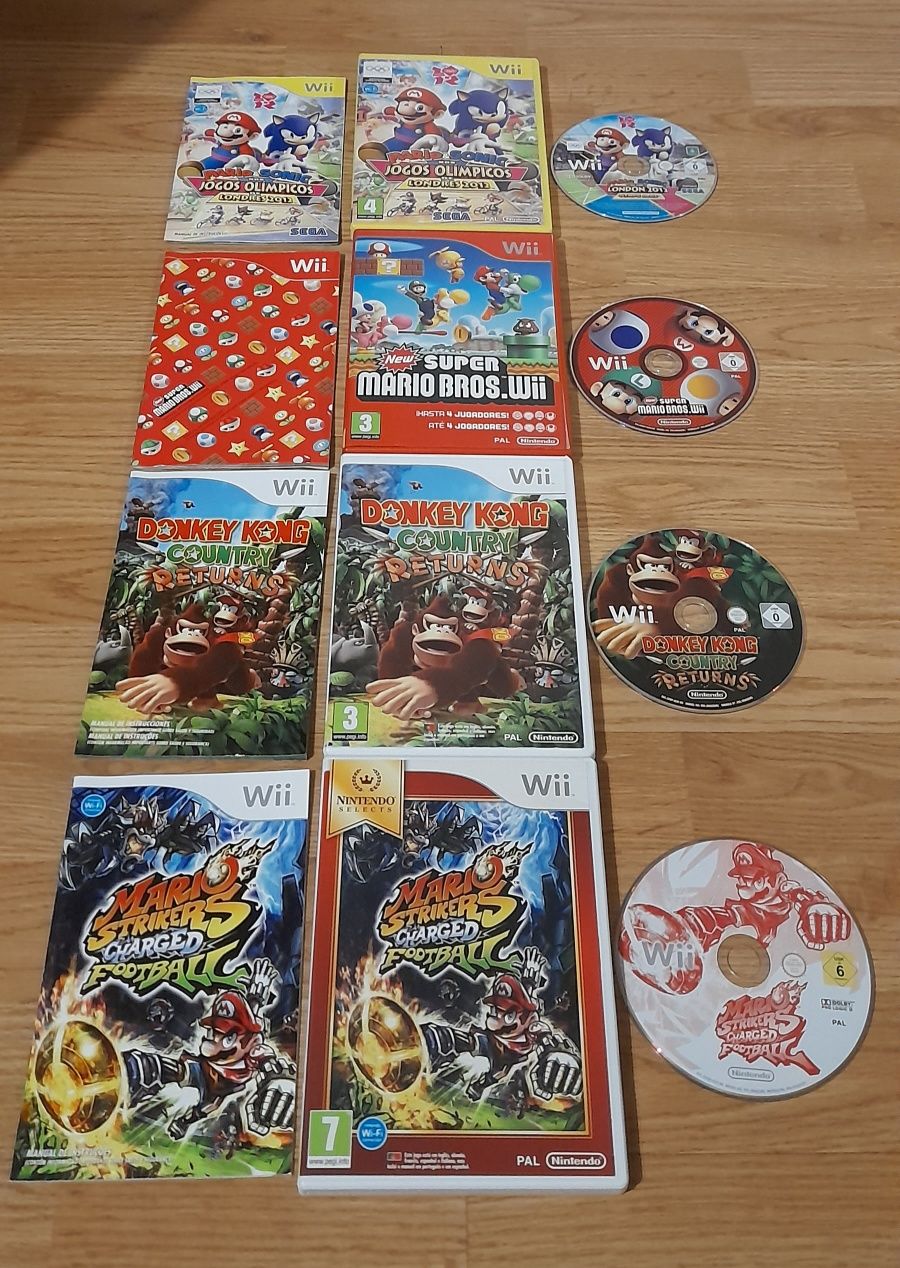 Jogos Wii Nintendo Wii/Wii U (Originais,Completos)