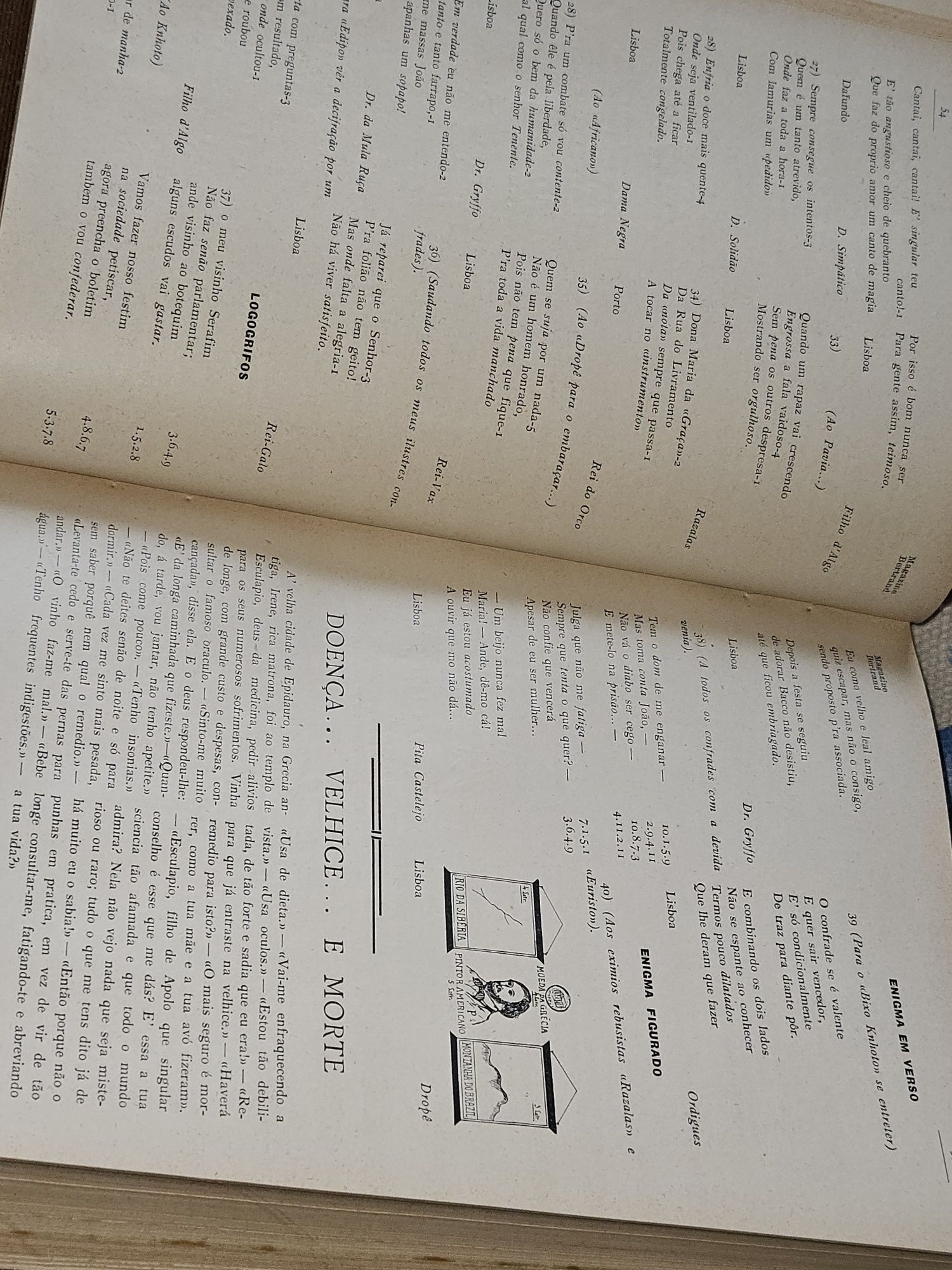 Antiguidades - coleção de magazines