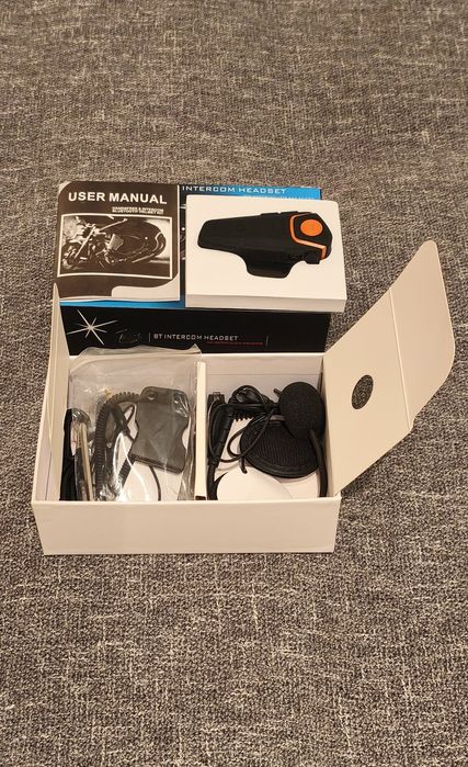 Intercomunicador Bluetooth para Capacete Moto (BT-S2) - Novo
