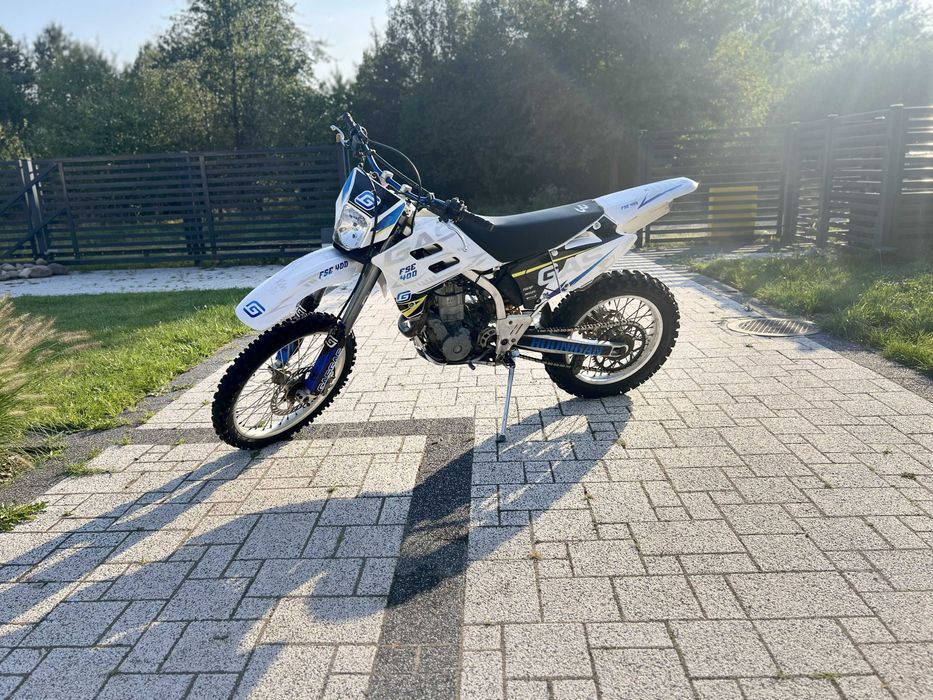 Motocykl enduro/cross gas gas fse 450 wtrysk rozrusznik papiery