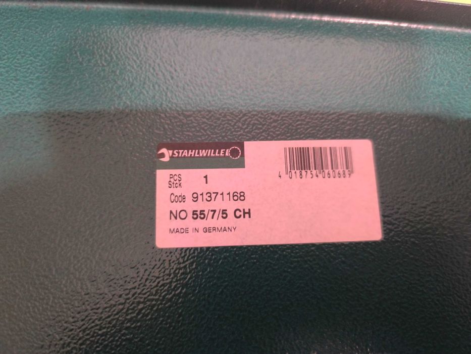 Stahlwille 3/4" 55/7/5CH klucze nasadowe
