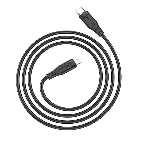 Kabel Acefast C3-01 Lightning - USB-C PD 30W 3A 480Mb/s 1,2m - biały