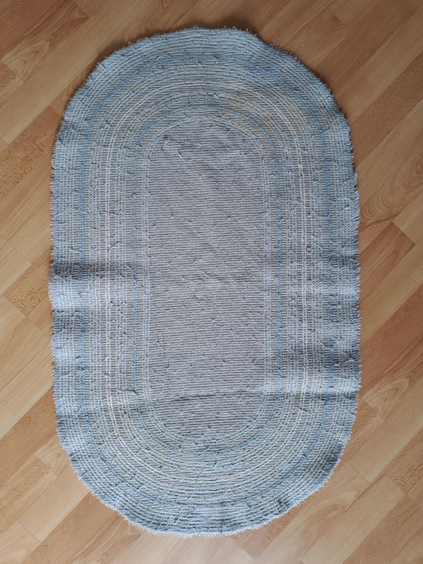 -50% dywan dywanik łazienkowy owalny prostokątny futrzany miękki