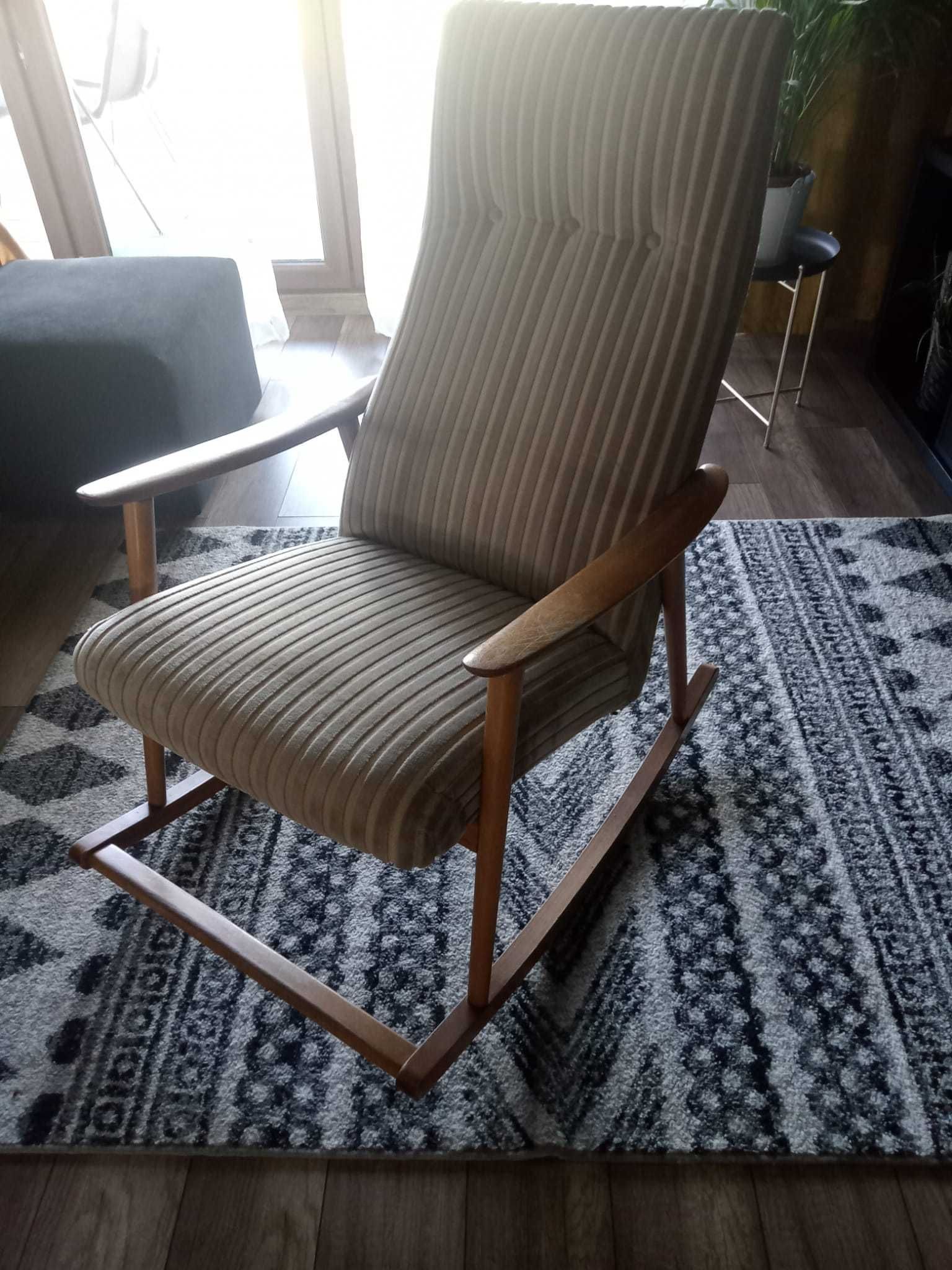 Fotel bujany patyczak