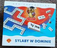 Gra edukacyjna- Sylaby w domino